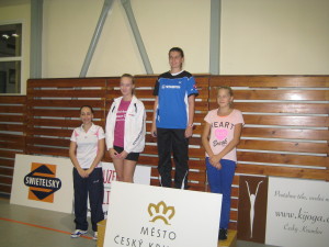 Zuzka Matoušková 3x zlatá na KPJ U17 v CK